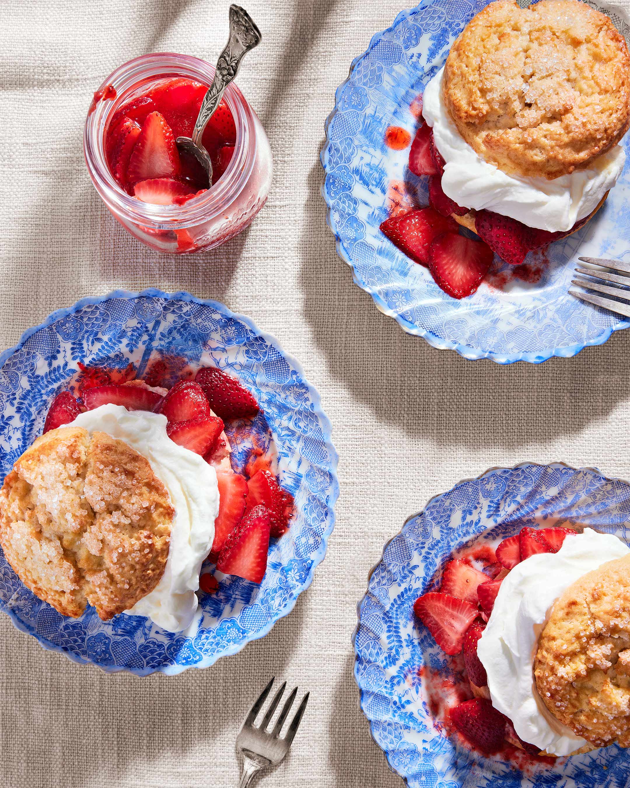 Glanger Food Photography | Strawberry Scones