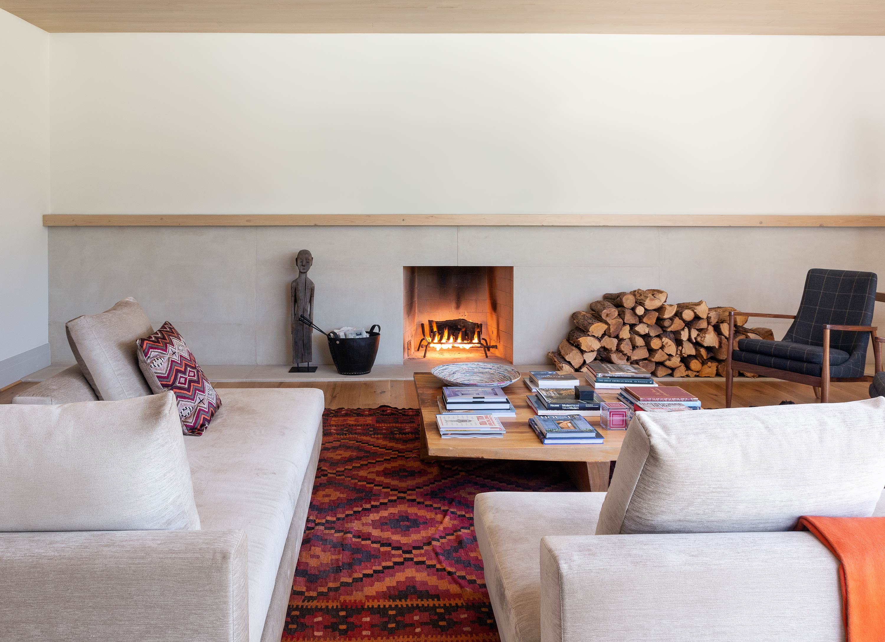 Terri Glanger Interiors Photographer I More Design and Build, Chad Dorsey.  Dallas, Texas with fireplace